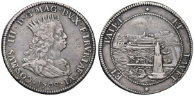 LIVORNO Cosimo III (1670-1723) Tollero 1700 - MIR 64/15 AG (g 26,77)

Status: BB/BB+