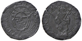 MASSA DI LUNIGIANA Alberico I Cybo Malaspina (1568-1623) Duetto o da 2 quattrini s.d. - MIR 311/2 CU (g 1,65) R Rosette al R/. Frattura di tondello
...