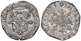 MESSERANO Besso Ferrero Fieschi (1559-1584) Bianco 1575 - MIR 740/1 MI (g 4,64) R Esemplare di magnifica ed insolita qualità, dai rilievi alti e argen...