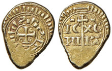 MESSINA Federico II (1197-1250) Multiplo di tarì - MIR 62 AU (g 3,42) RRR Ex Münzen und Medaillen, 27, 1996, lotto 1456

Status: BB+