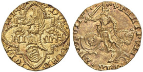 MILANO Filippo Maria Visconti (1412-1447) Fiorino - Crippa 1/C AU (g 3,52) RR Splendido esemplare dall'affascinante colorazione rossiccia

Status: q...