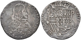 MILANO Carlo II (1676-1700) Mezzo filippo 1694 - MIR 388/2 AG (g 13,43) RR Porosa

Status: qBB/BB