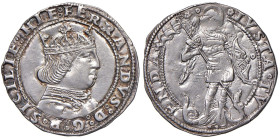 NAPOLI Ferdinando I d'Aragona (1458-1494) Coronato - MIR 69 AG (g 3,91) R

Status: SPL