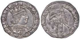NAPOLI Ferdinando I d'Aragona (1458-1494) Coronato - MIR 69/2 AG (g 3,99)

Status: SPL-FDC