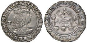 NAPOLI Federico III d'Aragona (1496-1501) Carlino - MIR 106 AG (g 3,94) R

Status: SPL