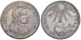 NAPOLI Filippo V (1700-1707) Mezzo ducato 1707 - Magliocca (edizione 2025) 73 AG (g 10,79) RRRR

Status: BB