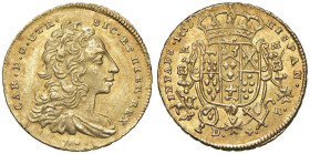 NAPOLI Carlo di Borbone (1734-1759) 4 Ducati 1755 - Magliocca (edizione 2025) 117 AU (g 5,91) RRR

Status: SPL+