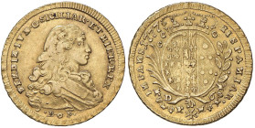 NAPOLI Ferdinando IV (1759-1799) 6 Ducati 1777 con N di FERDIN invertita - Magliocca (edizione 2025) 213a AU (g 8,82)

Status: BB-SPL