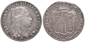 NAPOLI Ferdinando IV (1759-1816) Piastra 1795 festoni aperti - Magliocca (edizione 2025) 257a AG RR Sigillata SPL da Christian Andreani

Status: qSP...