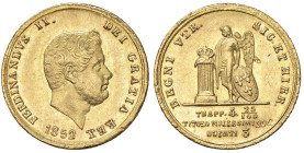 NAPOLI Ferdinando II (1830-1859) 3 Ducati 1852 - Magliocca (edizione 2025) 533 AU (g 3,77) R Graffietto al R/

Status: SPL/SPL+