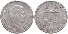 NAPOLI Ferdinando II (1830-1859) Piastra 1838 - Magliocca (edizione 2025) 544 AG Sigillata SPL da Christian Andriani

Status: SPL