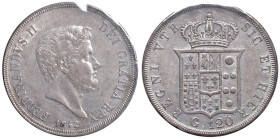 NAPOLI Ferdinando II (1830-1859) Piastra 1842 - Magliocca (edizione 2025) 550 AG Sigillata SPL da Ruggiero Lupo

Status: SPL