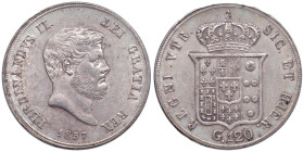 NAPOLI Ferdinando II (1830-1859) Piastra 1857 - Magliocca (edizione 2025) 567 AG Sigillata SPL/FDC da Christian Andreani

Status: SPL-FDC