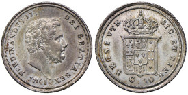 NAPOLI Ferdinando II (1830-1859) Carlino 1841 - Magliocca (edizione 2025) 638 AG (g 2,29) Segnetti al D

Status: SPL+