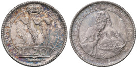 SAN MARINO 20 Lire 1935 - Gig. 5 AG (g 14,99) Minimi segnetti. Bella patina

Status: qFDC/FDC