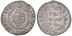 URBINO Francesco Maria II della Rovere (1574-1624) Grosso - Cavicchi 219 AG (g 2,65) Bel metallo brillante, molto raro a trovarsi di questa qualità
...