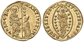 VENEZIA Marc'Antonio Giustinian (1684-1688) Zecchino - Pa. 1 AU (g 3,52) Bellissimo esemplare dal bel metallo brillante

Status: FDC