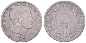 Napoleone (1804-1814) Milano - Lira 1810 NATOLEONE - Gig. 154b AG (g 4,73) RRRR

Status: MB