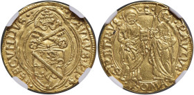 Paolo II (1464-1471) Ducato - Munt. 16 AU (g 3,49) R In slab NGC MS 61 cod. 6644522-004

Status: MS 61