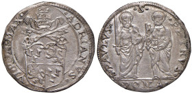 Adriano VI (1522-1523) Giulio - Munt. 8 AG (g 3,78) R

Status: SPL