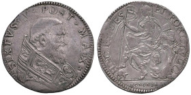 Sisto V (1585-1590) Bologna - Testone - Munt. 96 AG (g 10,15) R Patina riposata

Status: BB+