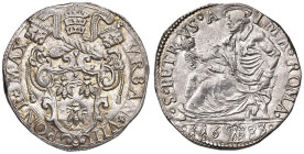 Urbano VIII (1623-1644) Testone 1633 - Munt. 54a AG (g 9,51) RRR Variante senza sigla G M al dritto. Esemplare di ottima conservazione dal metallo anc...