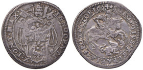 Innocenzo X (1644-1655) Ferrara - Giulio 1654 - Munt. 109 AG (g 2,69) R

Status: qBB/BB