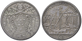 Clemente X (1670-1676) Piastra 1672 - Munt. 20 AG (g 32,50) RR Ex asta Cambi 691, lotto 65

Status: qSPL