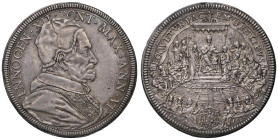 Innocenzo XII (1691-1700) Piastra 1696 A. VI - Munt. 21 AG (g 32,00) RR Incisore S.V. Questa piastra commemora il Concistoro in cui il Papa, tramite i...