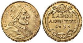 Clemente XII (1730-1740) Scudo 1735 A. VI - Munt. 11 AU (g 3,10)

Status: qFDC
