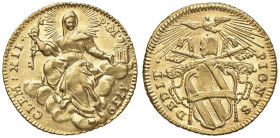Clemente XII (1730-1740) Zecchino 1739 - Munt. 3a AU (g 3,41) Splendido esemplare

Status: qFDC