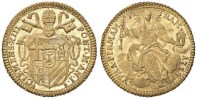 Clemente XIII (1758-1769) Zecchino 1758 A. I - Munt. 3 AU (g 3,43) Conservazione eccezionale

Status: FDC
