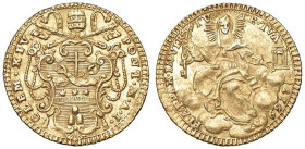Clemente XIV (1769-1774) Mezzo zecchino 1769 A. I - Munt. 2 AU (g 1,71) R

Status: SPL