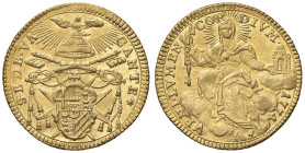 Sede Vacante (1774-1775) Zecchino 1774 - Munt. 1 AU (g 3,43) RRR Bellissimo esemplare

Status: qFDC