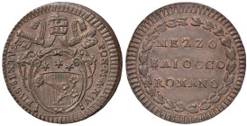 Pio VI (1775-1799) Mezzo baiocco A. XIV - Nomisma 208 CU (g 6,21)

Status: FDC
