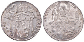 Pio VII (1800-1823) Bologna - Giulio 1817 A. XVIII 7 su 6 - Nomisma 268 AG (g 2,70) R Conservazione eccezionale

Status: FDC