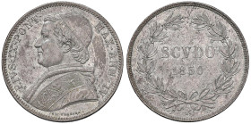 Pio IX (1846-1878) Scudo 1850 A. IV - Nomisma 649 AG (g 26,88) R Modeste macchie al D/ ma splendido esemplare

Status: FDC
