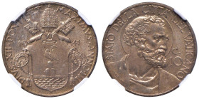 Pio XII (1939-1958) 10 Centesimi 1941 A. III - CU In slab NGC MS 65 cod. 2723066-019

Status: MS 65