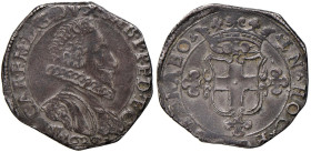 Carlo Emanuele I (1580-1630) 2 Fiorini 1626 IV tipo - MIR 741a AG (g 5,80) R

Status: qSPL
