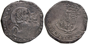 Carlo Emanuele II (reggenza della madre, 1638-1648) Mezza Lira 1642 Torino, V tipo - MIR 758b AG (g 7.92) R

Status: BB+