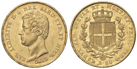 Carlo Alberto (1831-1849) 20 Lire 1832 G Fert - Nomisma 639 AU R Esemplare di inusuale ed ottima qualità per il millesimo in questione.

Status: SPL...