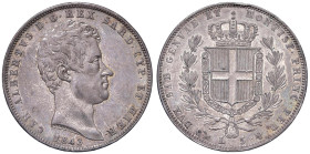 Carlo Alberto (1831-1849) 5 Lire 1843 G - Nomisma 696 AG

Status: SPL+/qFDC