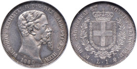 Vittorio Emanuele II (1849-1860) Lira 1860 M - Nomisma 810 AG In slab NGC MS 63 cod. 2754089-001

Status: MS 63