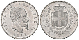 Vittorio Emanuele II (1861-1878) 5 Lire 1872 M - Nomisma 891 AG Minimi graffietti da contatto ma splendido esemplare

Status: FDC