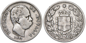 Umberto I (1878-1900) Lira 1883 - Nomisma 1004 AG RRRR In slab NGC FINE DETAILS CLEANED cod. 8358719-014

Status: FINE DET.
