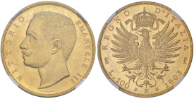 Vittorio Emanuele III (1900-1946) 100 Lire 1903 - Nomisma 1045 AU RR In slab NGC MS 62 cod. 6846072-015

Status: MS 62