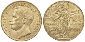 Vittorio Emanuele III (1900-1946) 50 Lire 1911 - Nomisma 1066 AU R

Status: qSPL