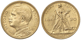 Vittorio Emanuele III (1900-1946) 20 Lire 1912 - Nomisma 1078 AU Segnetti da contatto

Status: qFDC