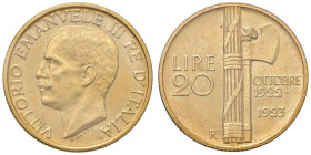 Vittorio Emanuele III (1900-1946) 20 Lire 1923 - Nomisma 1051 AU R Dalla nostra asta 56, lotto 1992

Status: qFDC