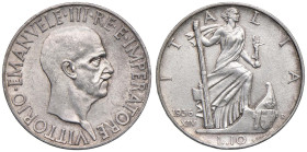 Vittorio Emanuele III (1900-1946) 10 Lire 1936 - Nomisma 1121 AG

Status: FDC